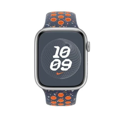 Apple Watch Strap 45Mm Flame Nike Sport Band - Blue